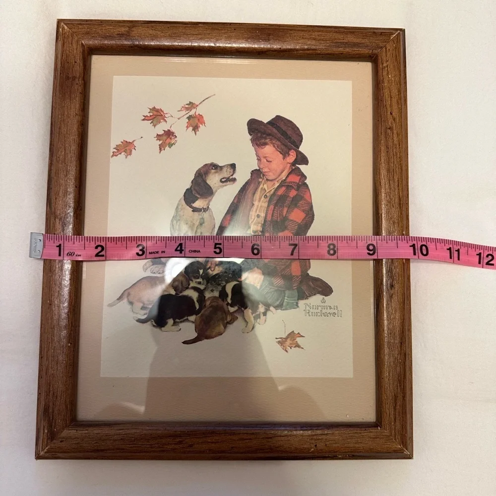 Vintage Norman Rockwell Pride of Parenthood, Lithograph | Framed 1978 - Picture 2 of 3